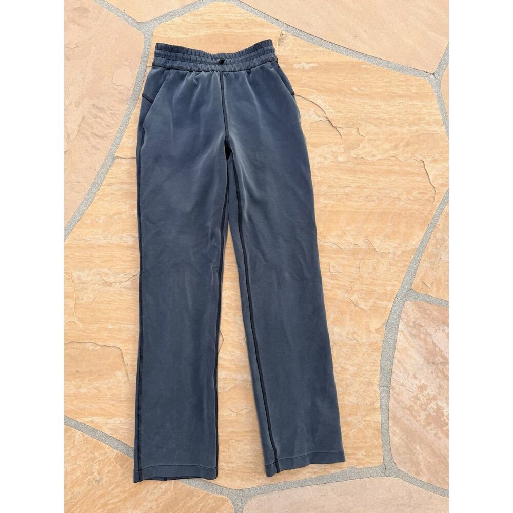 Lululemon Softstreme High-Rise Straight-Leg Pant Black Size 0 CL